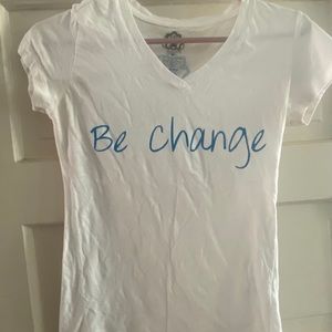 Be change tshirt